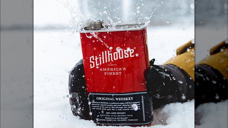 Stillhouse original whiskey oil can