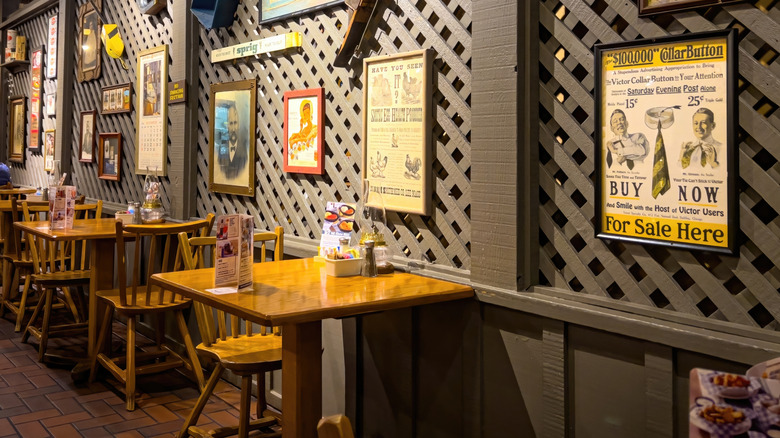 Cracker Barrel interior