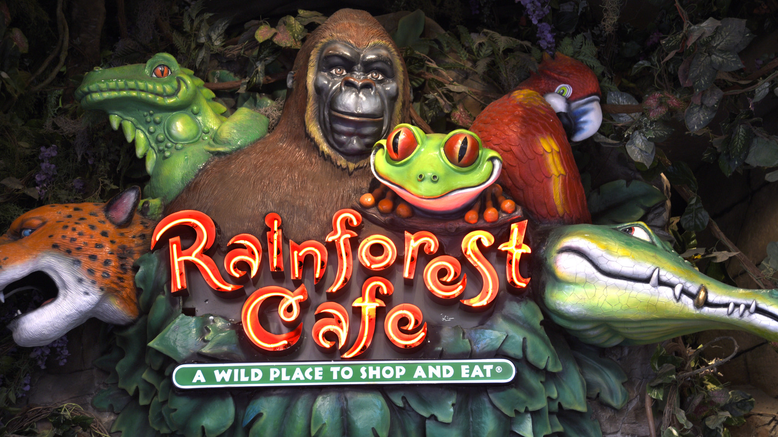 You Can Find The World's Largest Rainforest Cafe In A Florida Theme Park