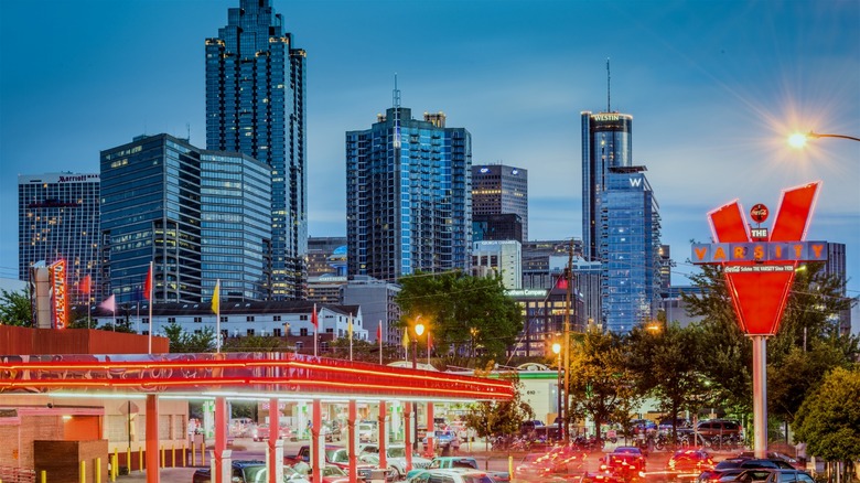 The Varsity drive-in restaurant in Atlanta