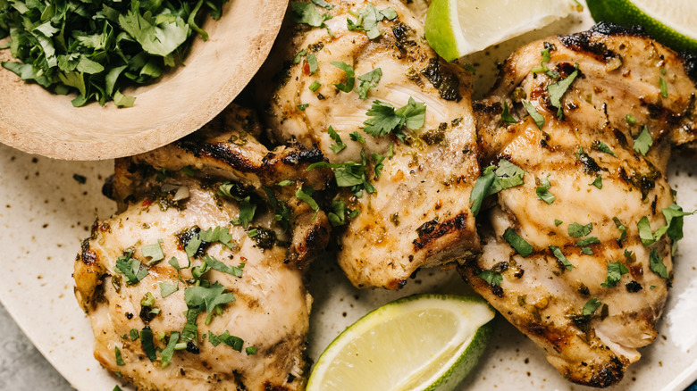 Lime and cilantro chicken