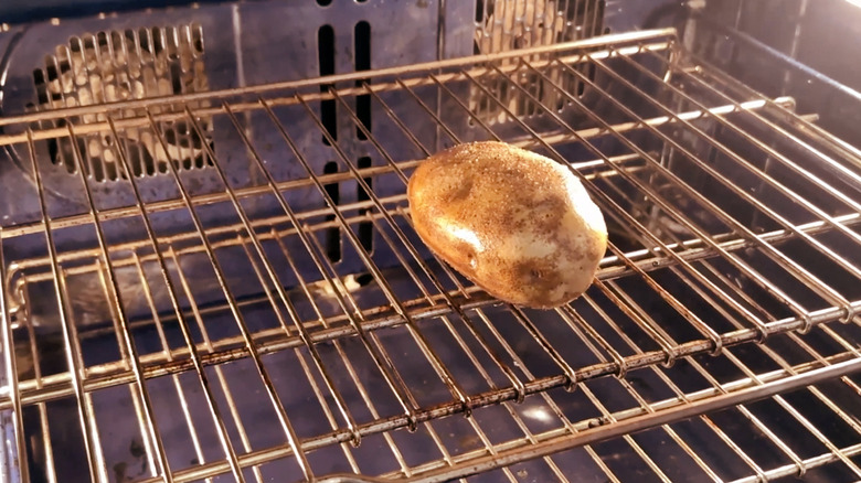 Potato in the oven