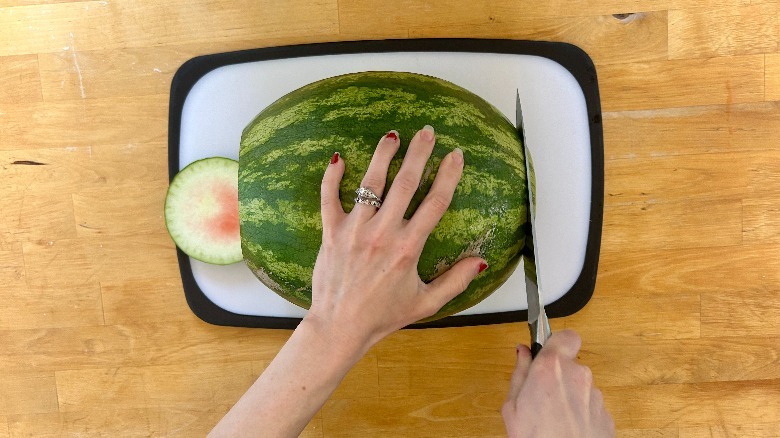 How To Cut Watermelon Into Sticks Cubes And Triangles 5944